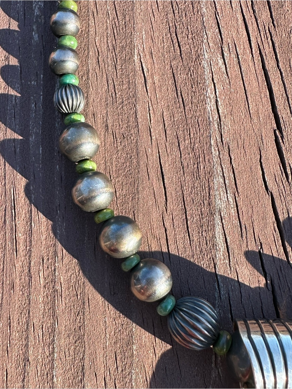 LaRose Ganadonegro Royston Turquoise Necklace - Picture 6 of 10